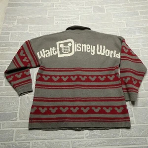 Suéter Jersey Disneyland Spirit Talla Mediana Mickey Mouse Fair Isle Mezcla de Lana - Imagen 1 de 6