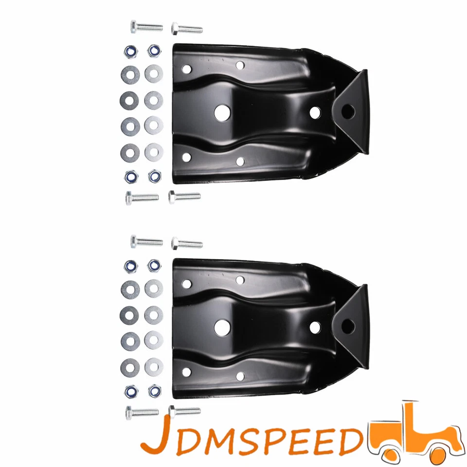 Комплект из двух кронштейнов подвески задней листовой пружины подходит для Chevy Silverado GMC Si - Изображение 1 из 4