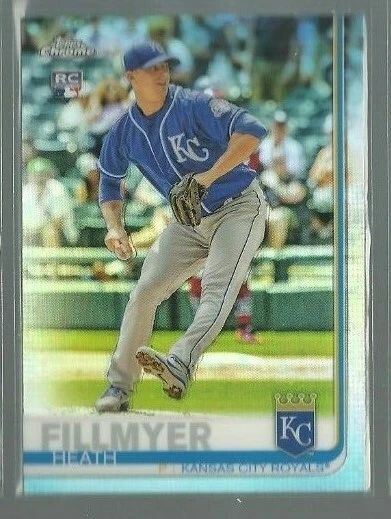 2019 Topps Chrome Refractors #97 Heath Fillmyer RC (ref 79063) - Image 1 of 1