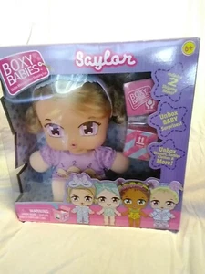 Boxy Babies Saylor Jay@Play Doll Series 1 Unbox Mommy Online Shopping Fun New - Picture 1 of 3