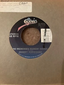 Johnny Rodriguez "No Memories Hangin' Round / Too Late To Go" 7" 45 rpm 34-04336 - Picture 1 of 2