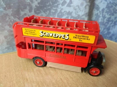 Vintage toy 1982 model England Matchbox bus Double decker CLASSIC type 1922 - Image 1 of 4