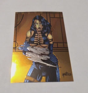 1995 Everette Hartsoe's Razor Chromium Trading Card #P6 Promos - Bild 1 von 11