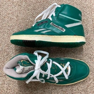 Vintage 80's Reebok BB4600 Green Made in Korea Sneaker with box Men Us10.5 Japan - Picture 1 of 10