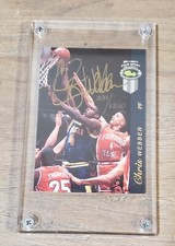 1993 Classic Four Sport Collection McDonald's 231/1250 Chris Webber Rookie Auto