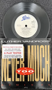 Change - The Glow Of Love 6:11 / Luther Vandross - Never Too Much 7'' TESTED EX+ - Foto 1 di 8