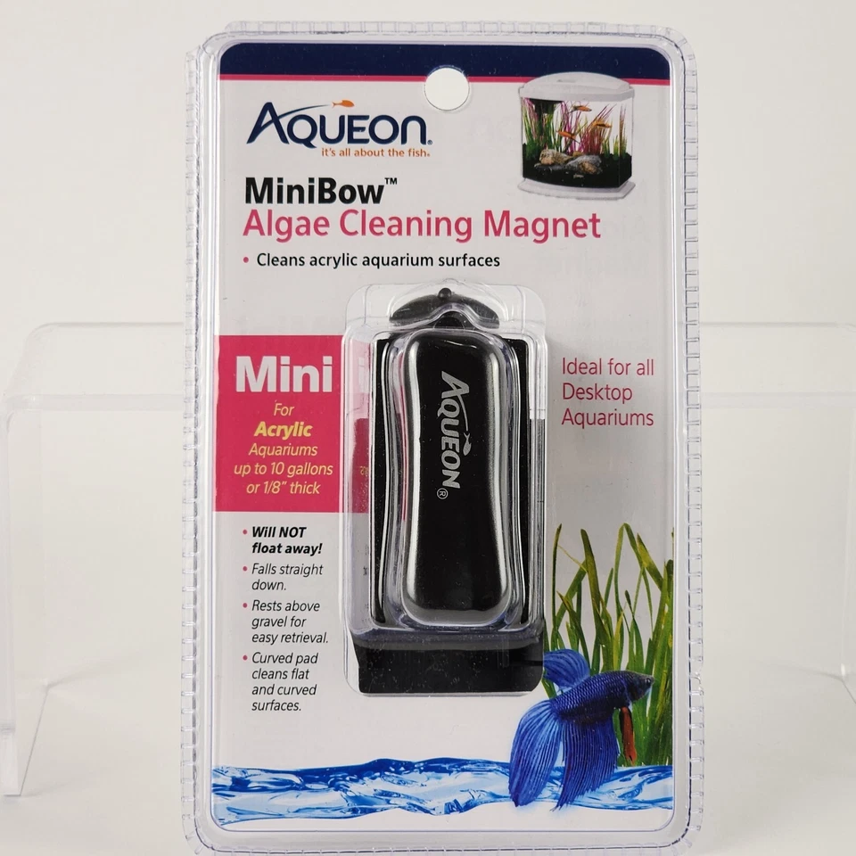 Aqueon 100106154 Algae Cleaning Magnet MiniBow