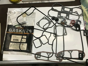 090153 17042-92 SET 46 PZ S.GUARNIZIONI TESTATE HARLEY DAVIDSON ALL 1340 CC 92- - Imagen 1 de 4
