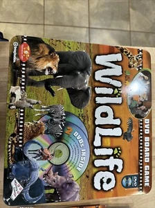 2008 Imagination Wildlife - DVD Safari Game In Tin Storage Box - Picture 1 of 2