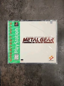 Metal Gear Solid [Greatest Hits] (Sony PlayStation 1, 1998) Sellado de fábrica NUEVO - Imagen 1 de 7