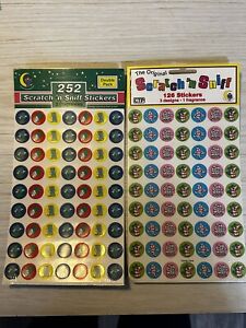 VTG Creative Teacher Press Over 375 Scratch & Sniff Stickers 90s NOS Rare HTF