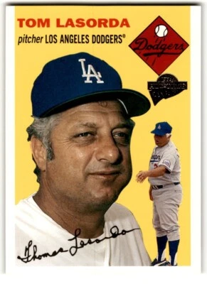 2003 Topps All-Time Fan Favorites Tommy Lasorda #82 Los Angeles Dodgers - Image 1 of 2