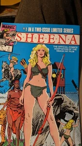 Sheena #1-2 COMPLETE SET - 1984 Marvel Jungle-Movie Adaptation. - Picture 1 of 8
