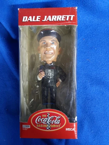 2002 Coca-Cola Family Nascar #88 Dale Jerrett UPS Bobble Head Cover