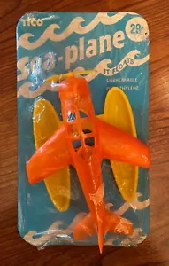 Vintage 1950s Tico Toys Sea-Plane Polyethylene Toy - Unused & Sealed - Picture 1 of 1