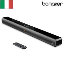 Bomaker Soundbar TV 100W 2.0Canali Subwoofer Bluetooth Oratore per Home theater 