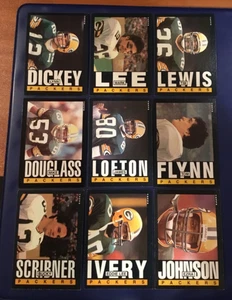 1985 Topps GREEN BAY PACKERS Complete Team Set 12 Dickey, Lofton, Flynn + - Picture 1 of 2