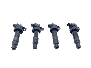 HYUNDAI I20 MK1 ENGINE IGNITION COILS PACK SET X4 1.4 PETROL 2008-2014 - Picture 1 of 13