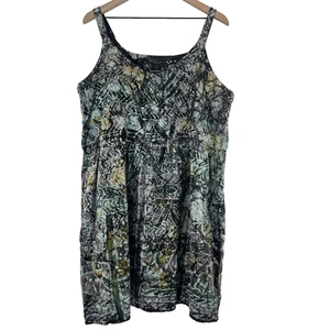 Spirit of Courage Nnamdi Ibenagu XL Top Kleid Batik Art to wear Artisan Handdyed - Bild 1 von 9