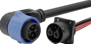 Okinawa chogori connector ( 2+4 ) pair of Male + Female - Picture 1 of 2