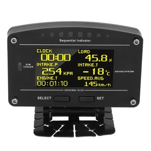 Obd2 Display Gauge DO907OBD Digital Gauge Cluster Car Speedometer Display Car... - Picture 1 of 9