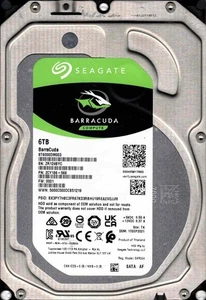 ST6000DM003 P/N: 2CY186-568 F/W: 0001 TK ZR12 SEP 2021 Seagate 6TB - Picture 1 of 2