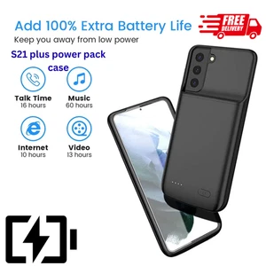 Funda Batería Externa Delgada para Samsung Galaxy S21+/S21+ 5G Power Bank Cubierta - Imagen 1 de 3