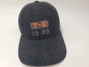 Tommy Hilfiger T-H 19-85 Strapback Adjustable Hat Cap Wool Blend Men Women Gray - Picture 1 of 17