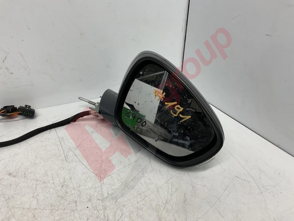 PEUGEOT 508 FRONT O/S RIGHT DRIVER SIDE DOOR WING MIRROR BLUE E20210077 - Image 1 of 4