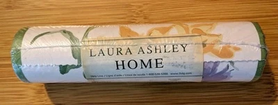 NUEVO Papel de pared vintage Laura Ashley para el hogar borde cabaña floral narciso 5 yardas Foto 1 de 3