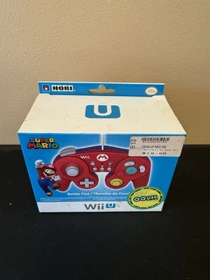 NEW! Super Mario Nintendo Wii U Battle Pad GameCube Style Controller - Sealed! - Image 1 of 2