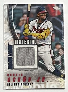 2025 Topps Series 2 Ronald Acuna Jr Major League Materials MLM2-RA Jersey - Picture 1 of 2
