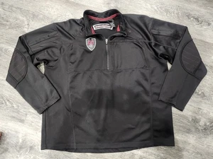 Harley Davidson 1/4 Zip Pullover Motorrad Jacke Herren XL schwarz Performance - Bild 1 von 5