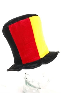 Alemania Cilindro Sombrero Fútbol Fanhut Negro Rojo Amarillo Nuevo - Imagen 1 de 1
