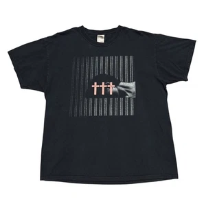 Camisa Banda Cruces XL Negra Gira Concierto Rock Chino Moreno Deftones Witch House - Imagen 1 de 11