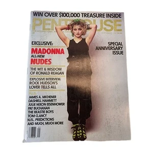 Penthouse Magazine September 1987 Madonna Special Anniversary Edition Rare VTG  - Picture 1 of 5