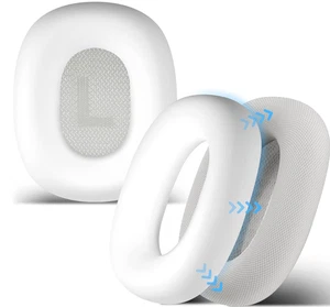 1 Paar Schutzhüllen,Ohrpolster Polsterung,Schweißfeste für Apple AirPods Max - Picture 1 of 2