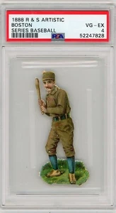 1888 R & S Artistic Series Baseball Boston PSA 4 - Picture 1 of 2