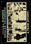 1971 O-Pee-Chee ORIOLES PLAYOFF #198 R146