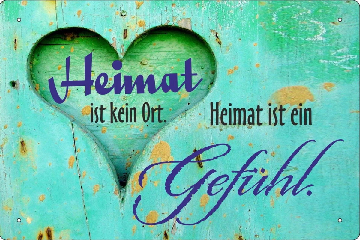 Blechschild Vintage – 'Es Gibt Viele Wege Zum Glück' – 20x30 Cm, Metall, Witziger Spruch – Deko & Geschenk