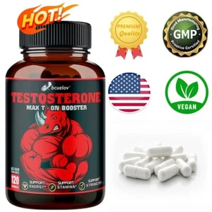 Bcuelov Booster Anabolizzante e Costruttore Muscolare, 120 Capsule - Foto 1 di 10