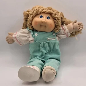 Original 1985 Cabbage Patch Kid Puppe Butterscotch Ponys Pferdeschwanz Zöpfe - Bild 1 von 22
