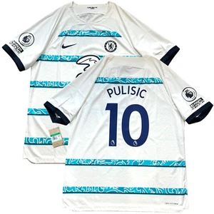 2022/23 Chelsea Authentic Away Jersey #10 Pulisic XL Nike Player Issue EPL Kit - Picture 1 of 21