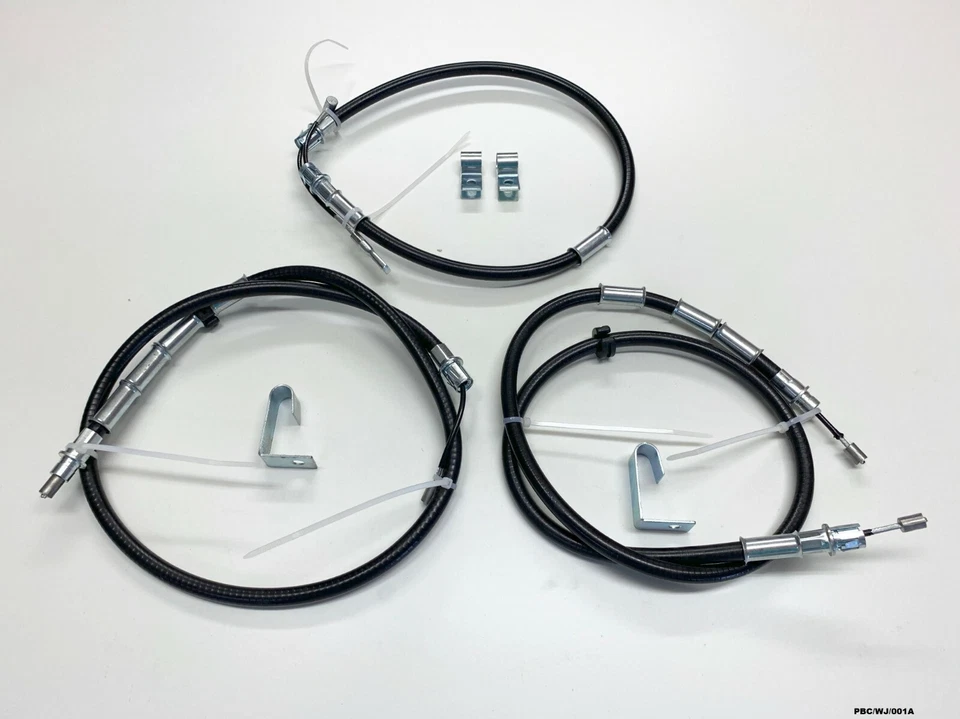 3 x Parking Brake Cable SET for Jeep Grand Cherokee WJ 1999-2004 PBC/WJ/001A - Image 1 of 4