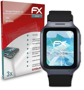 atFoliX 3x Screen Protector for TCL MT43AX Protective Film clear&flexible - Zdjęcie 1 z 8