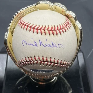 Phil Niekro Atlanta Braves baseball firmato UDA - Foto 1 di 3