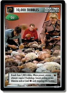 Star Trek CCG TwT Trouble With Tribbles 10,000 Tribbles (Go) 132R - Picture 1 of 1
