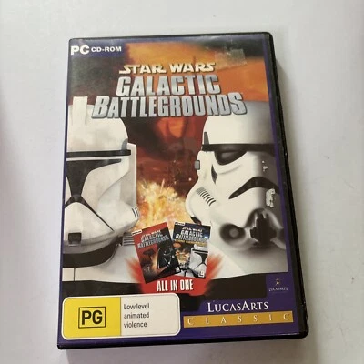 Star Wars Galactic Battlegrounds & Clone Campaigns PC CDROM - Image 1 of 4