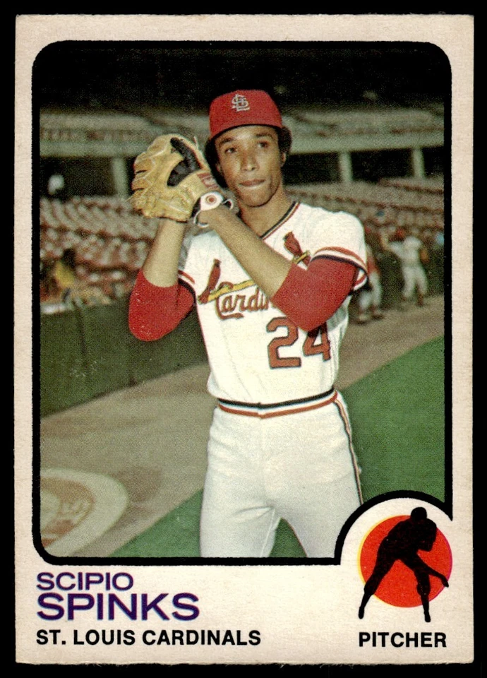 1973 O-Pee-Chee Scipio Spinks St. Louis Cardinals #417 - Image 1 of 2