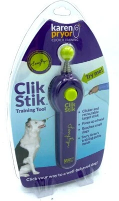 Clik Stik Terry Ryan/Karen Pryor Pet Clicker y Target Training Click Stick Foto 1 de 2